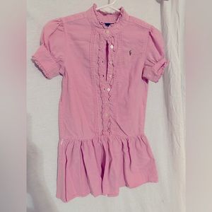 Ralph Lauren girls size 5 pink dress